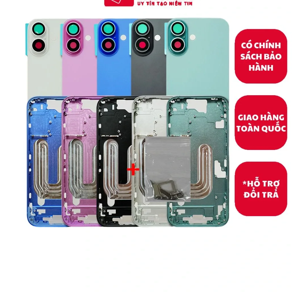 Thay vỏ iPhone 16 Plus